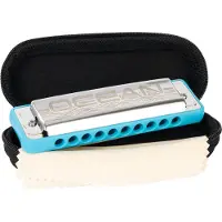 Cascha Ocean Rock Blues Mundharmonika Blau F
