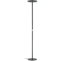 Knapstein Aura LED-Deckenfluter-Schwarz-mit LED (2700K)