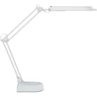 MAUL Tischleuchte MAULatlantic LED 6.500 K Standfuß weiß