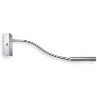 Knapstein Luka LED-Wandleuchte-Nickel matt-mit LED (2700K)