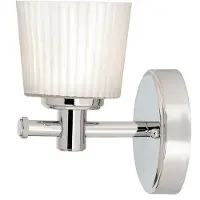 Elstead Lighting Elstead Binstead LED Wandleuchte G9 Poliertes Chrom IP44