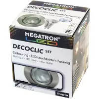MEGATRON LED-Einbauspot Set 2800K eb MT75403
