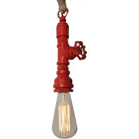 Näve - Pendelleuchte Retro mit Vintage Seil, Hemp, 0; 0114921-1