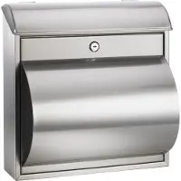 Alco Briefkasten Masse: 36 x 37 x 10/19 cm (B x H x T) Werkstoff: Edelstahl