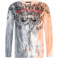 Cipo & Baxx Sweatshirts in POWDER-ANTHRACITE | Gr.: XXL