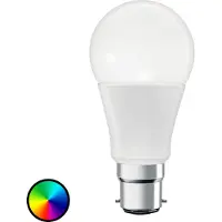 Ledvance Smart+ BT CLA60 60 10 W B22D LED-Lampe, Birnenform, Sockel B22, 10 Watt, wechselnde Farben, 2700 K, dimmbar, Amazon Alexa / Apple HomeKit / Google Home