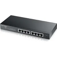 Zyxel GS1900-8 Managed L2 Gigabit Ethernet (10/100/1000) Schwarz