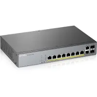 Zyxel GS1350-12HP-EU0101F, Managed, L2, Gigabit Ethernet (10/100/1000), Power over Ethernet (PoE), Rack-Einbau