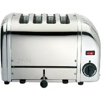 Dualit Toaster 40352 - 4 Schlitze - Edelstahl - Dreh-Timer
