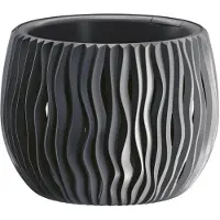 Prosperplast Sandy Decoration Bowl 13.6x18x18 Cm Grau