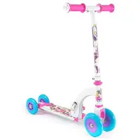 Unicorn SV20004 Unicorn My First Scooter, weiße, rosa und Blaue Räder