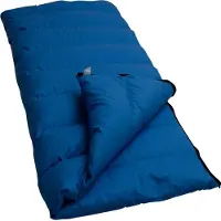 Lowland Outdoor Decke Schlafsack Junior 160 x 70 cm Baumwolle blau