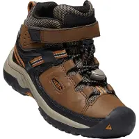 Keen Targhee Mid Wp Jüngere Kinder Dark Earth/Golden Brown Größe EU 30