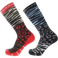 Sinner Skisocken Animal Coral Damen-Schuhgröße 42 - 44