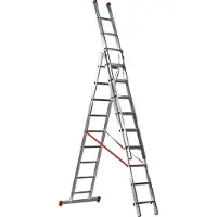 Facal Mehrzweckleiter 3-teilig GENIA S300 3x8 Sprossen