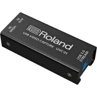 Roland UVC-01 HDMI STREAMING CAPTURE DEVICE, UP TO 1080P/60 USB 3.0 STREAMING W. ANALOG AUDIO INPUT