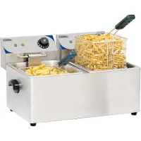 Casselin Fritteuse 2 x 4L CFE42