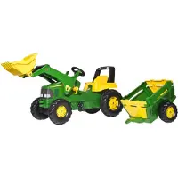 OEM rollyJunior John Deere Lader + Anhänger