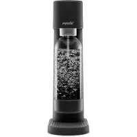 MySoda Woody, Komposite, Schwarz, Edelstahl, 245 mm, 130 mm, 408 mm, 1 l