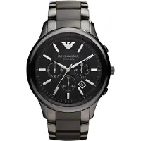Emporio Armani Emporio AR1451 Herren-Armbanduhr, Keramik-Gehäuse, Keramik-Armband