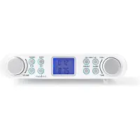 Nedis RDFM4000WT, Küche, Digital, FM, 87,5 - 108 MHz, 1,5 W, LCD