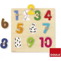 Jumbo Goula - Zahlenpuzzle, 10 Stück(e), Unterwasser, 2 Jahr(e)