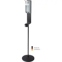 König & Meyer 80328 Desinfektionsmittelständer inklusive Spender schwarz