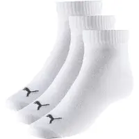 Puma Plain Quarter-Socken 3er-Pack