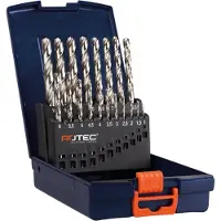Rotec Spiraalborenset '107', DIN338, UNI-3, 25-dlg, ø1-13 ABS - 900.0057K - 900.0057K