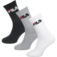 FILA Kurzsocken "Socken 3er Pack", Damen, Gr. 35-38, bunt (classic mix (schwarz, weiß, grau)), Obermaterial: 70% Baumwolle CO. 29% Polyester PES. 1% Elasthan EL., Socken Kurzsocken