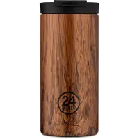 24Bottles 24 Bottles - Travel Tumbler 0,6 L - Sequoia Wood Print (24B658)