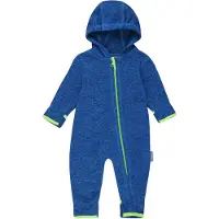 Playshoes Strickfleece-Overall in Blau | Gr.: 92