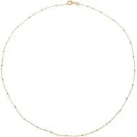 Elli Halskette 925 Sterling Silber in Gold | Gr.: 55 cm