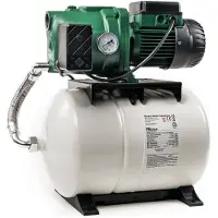 DAB Aquajet 112/20 M Hauswasserwerk - 3.600 L/Std. - 1400W - Förderhöhe 62 m - Automatische Ein- / Ausschaltung - Bewässerungspumpe