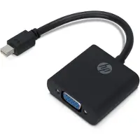 HP 2UX10AA - Mini DisplayPort - VGA - Male connector / Female connector - Schwarz
