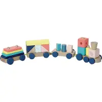 Vilac - Wooden stacking train set (2490)