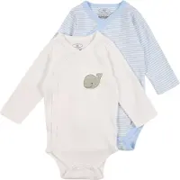Playshoes Wickel-Body 1/1-Arm 2er Pack Wal in Bleu | Gr.: 50