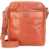 Spikes & Sparrow Leder Umhängetasche Bronco Crossover Brandy braun