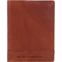 Spikes & Sparrow Leder Geldbörse Bronco Billfold Wallet RFID Brandy braun