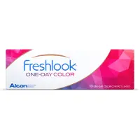 Alcon One Day Color (10er Packung) Tageslinsen (-2 dpt & BC 8.6), Pure Hazel