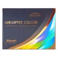 Alcon Colors (2er Packung) Monatslinsen (-2 dpt & BC 8.6), grün