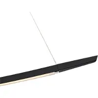 OLIGO Lisgo Sky LED-Pendelleuchte-Schwarz matt-mit LED (2700K)