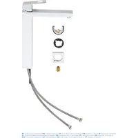 GROHE Eurocube, Chrom, Metall, Hebelgriffe, Einzelbild, G3/8, 3 cm