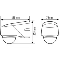 ESYLUX Bewegungsschalter (komplett) - EM10015311