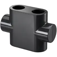 Oventrop Design Abdeckung DG, anthrazit, für Multiblock T/TU/TQ
