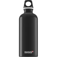SIGG Wasserflasche Traveller Schwarz 0.6L