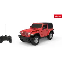 Rastar R/C 1:24 JEEP Wrangler JL Schwarzes RC-Auto