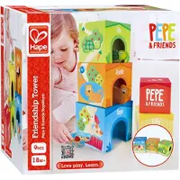 Hape Pepe & Friends Stapelturm 1 St
