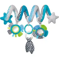 Canpol Babies Babies Interactive Crib/pram Zig Zag 68/063_blu Babyspielzeug
