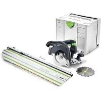 Festool HKC 55 Li EB-Basic-FSK 420 Akku Handkreissäge 18V ( 201358 ) 160 mm Brushless + Kappschiene FSK 420 Solo im Systainer - ohne Akku, ohne Ladegerät